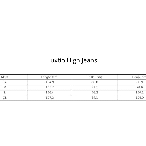 Luxtio High Jeans
